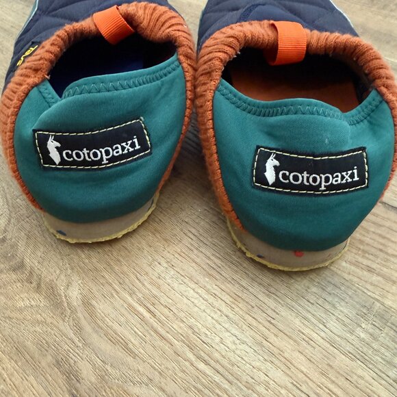 Teva x Cotopaxi Men's ReEmber Moc Sneaker Slipper Blue Green Orange Casual 9 - Picture 6 of 9